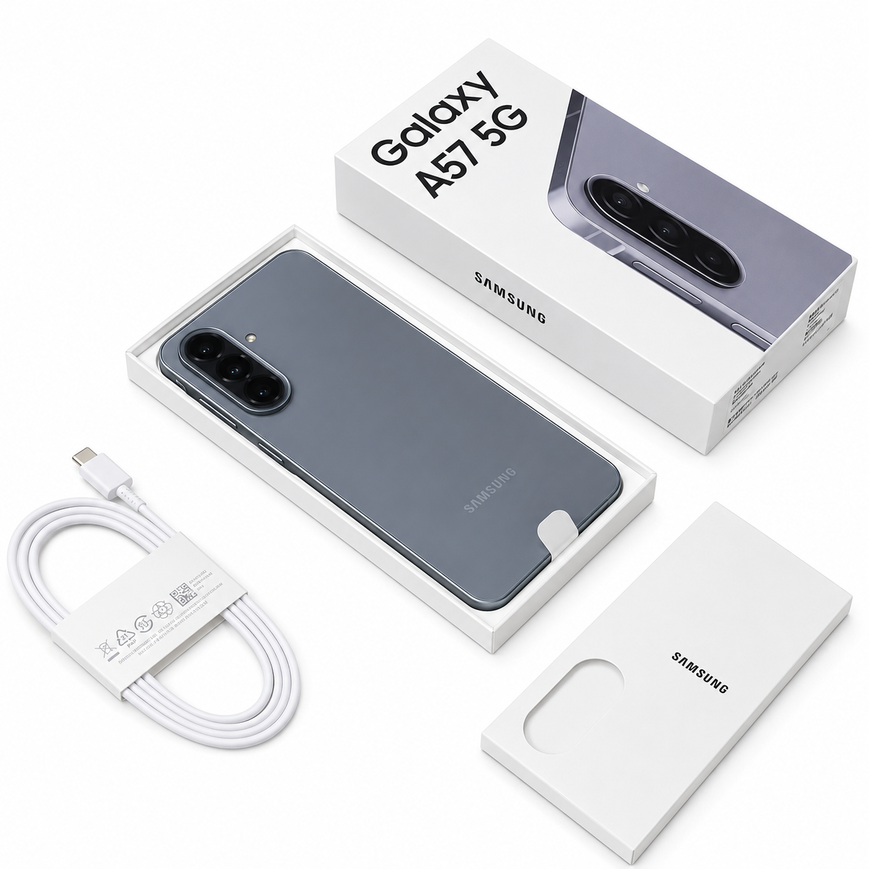 Samsung Galaxy A57 5G — Super AMOLED 120Hz | 12Go RAM 256Go | Caméra 50MP OIS | Livraison Gabon | Kadmarket